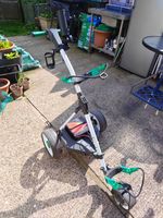 A Used Hillman Golf Trolley+ 30AH Lithium Battery+Distance Control+Nice Clean