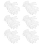6 Pairs Gloves for Handling Art Silver Cleaning Photography