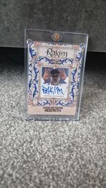 RAKIM signed rapper card 2024 rare limited to 100 to 100