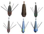 GRIPPER SEA FISHING BREAKAWAY GRIP LEAD WEIGHTS 4.5.6.7.8.9oz ALL SIZES