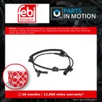 ABS Sensor fits VAUXHALL ASTRA H, J Front Left or Right 04 to 20 Wheel Speed New