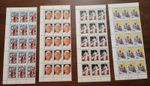  Blocks of 15-Lesotho Stamp 650-653  - Pope John Paul II Papal Visit MNH Papal