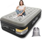 OlarHike Single Airbed XL , Inflatable Air Mattress with Built-in Pump, Blow Up.