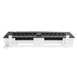 12 Port / 6 UTP LAN RJ 45 Wall Mount Patch Panel Surface