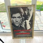 Lethal Weapon Film Large Signed Framed Movie Poster 110 x 75