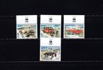 Aruba 207-10 Cars Automobiles 2001 VF MNH Complete Set LC