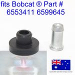 for Bobcat Steel Plug & Grommet Fuel Tank Chaincase Drain 440 450 653 751 753