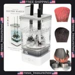 Electric Makeup Brush Cleaner Machine for All Sizes, USB Powered, Deep Cleaning