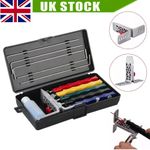 For Deluxe Tool Knife Sharpener Deluxe 5-Whetstones Set Sharpening System