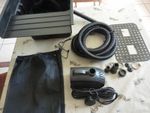POPOSOAP Pond Waterfall Kit,  Garden Pond Waterfall Spillway 4500 L/H  New other