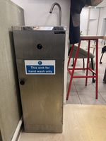 Odyssey 1000 Portable Mobile Stainless Steel Hand Wash Sink Unit