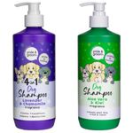 Pride & Groom 4 in 1 Dog Shampoo 500ml – Cleans, Conditions, Moisturizes & Calms