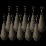 10 x Carp Fishing Leads Weights Dumpy Distance Corus Distance Carp Lead Weight