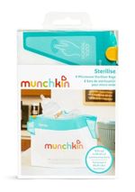 ​Munchkin 6pk Microwave Steriliser Bags - New & Sealed