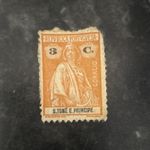 Sao Tome & Principe Postage Stamp 3C Orange Woman Uncancelled Decimal