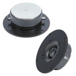 2 x Domes Tweeter Silk Cloth Domes 4 Inch 8Ohm max 60W 104mm (Musicleader)