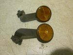 Honda PCX 125 WW 2018 to 2020 Model Fork Reflectors Pair Orange Used Genuine