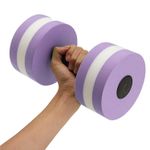 Single Water Dumbbell EVA Foam Dumbbell Water Aerobics Fitness Dumbbell Floating