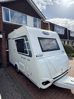 2018 Trigano Caravalaire Antares 335 2berth compact , motor mover & awning