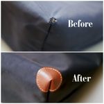 DIY Kit for Bag Corner Fix Protector Real Leather Patches for Bag Making Repair
