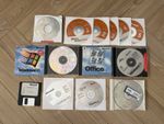 Microsoft Windows CD-ROM Bundle Job Lot 95 XP ME Office Works Suite & More