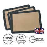 Silicone Baking Mats 2/4 Pack Non Stick Reusable Oven Sheet LFGB BPA Free