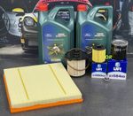 Transit Custom 2015 2.2 TDCI Oil Air Fuel Service Kit ** GENUINE FORD OIL **  