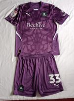 Plymouth Argyle Zak Baker #33 Player Issue Match Prepared Goalkeeper Kit 2024-25