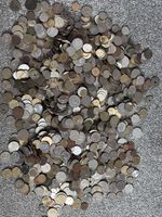 1kg Unsorted World Coins