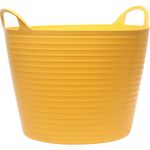 Faithfull Flex Tub Heavy Duty Flexible Bucket 15l Yellow