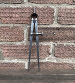 Vintage 10” Moore & Wright Spring Inside Caliper Measuring Old Tool