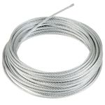 Stainless Steel A4 Wire Rope AISI 316 Cable 1mm 1.5mm 2mm 3mm 4mm 5mm 6mm 8mm