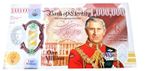 2x KING CHARLES £1,000,000 One Million Pound Novelty Note Bill MINT CONDITION