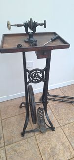 Cladius Ash  vintage dental lathe circa  1800s