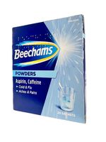 Beechams Powders - For Cold/Flu/Aches/Pain - 20 Sachets.