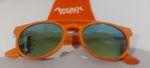 Aperol Spritz Sunglasses Orange Mirrored Lenses Festival Glasses With Pouch