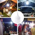 2x Super Bright LED Lantern Camping Light Tent Lamp USB Rechargeable Night Light