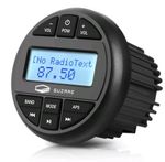 Marine Bluetooth Stereo Receiver Waterproof FM AM Radio for Boat, ATV and UTV 