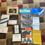 Job Lot of Vintage Lens Instruction Manuals - See Description 
