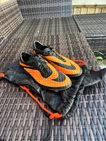 Nike Hypervenom Phantom 1 SG-PRO ELITE 'Black/Bright Citrus'  Very rare size 8
