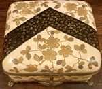 Antique French Enameled Box Signed Aesthetic Japanesque