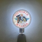 Brand New Victoria Malaga Beer Badge! Victoria Malaga Pump Badge! Frog Eye Lens