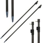 2 x NGT Storm Poles For Bivvy Carp Fishing Umbrellas Bivvy Systems Power Bore