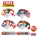 Colorful World Cup 2026 Handheld Flags - Perfect for Celebrations and Gatherings