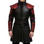Medieval Leather Armor Suit Larp Cosplay armor Set Leather Knight Viking Armor