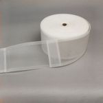 1Roll 5M 10M 20M Curtain Heading Pinch Pleat Tape Transparent Rod Belt 10CM wide