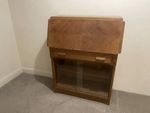 Vintage Mid-century Burolite MK Writing Bureau Desk with Drawer and Shelf