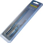 2pc Magnetic BIT HOLDER 60/150mm Long 1/4'' Hex Shank Power Drill Driver Adapter