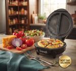 ELECTRIC 750W OMELETTE OMLETTE MAKER FRYING PAN EGG COOKER BREAKFAST NON STICK