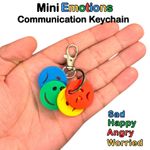 The Mini Emotions Regulation Keychain Keyring 4 Emotional Regulation Tools
